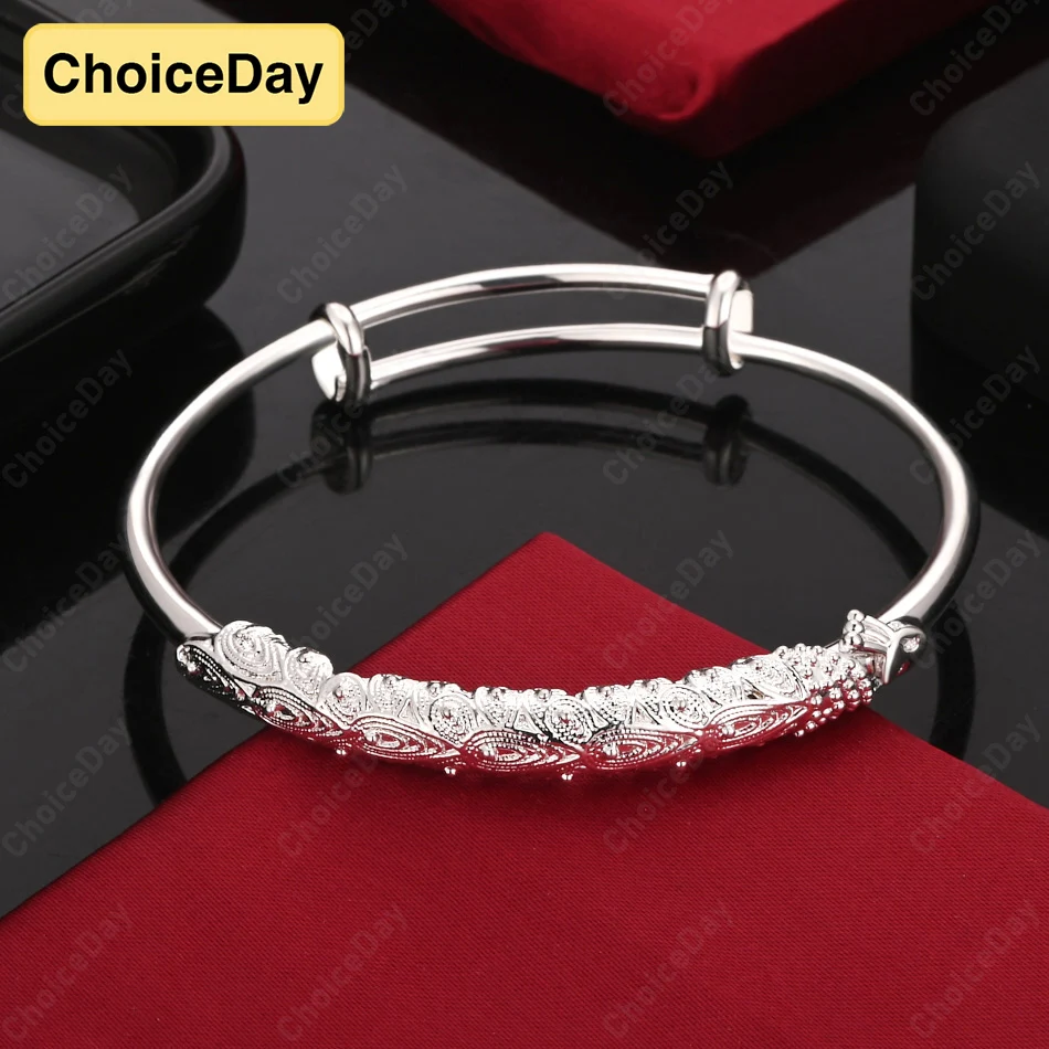 ChoiceDay 925 Sterling Silver Exquisite Vintage Bracelet Women Wedding Gift Jewelry Accessories Party
ChoiceDay 925 Sterling Silver Exquisite Vintage Bracelet Women Wedding Gift Jewelry Accessories Party