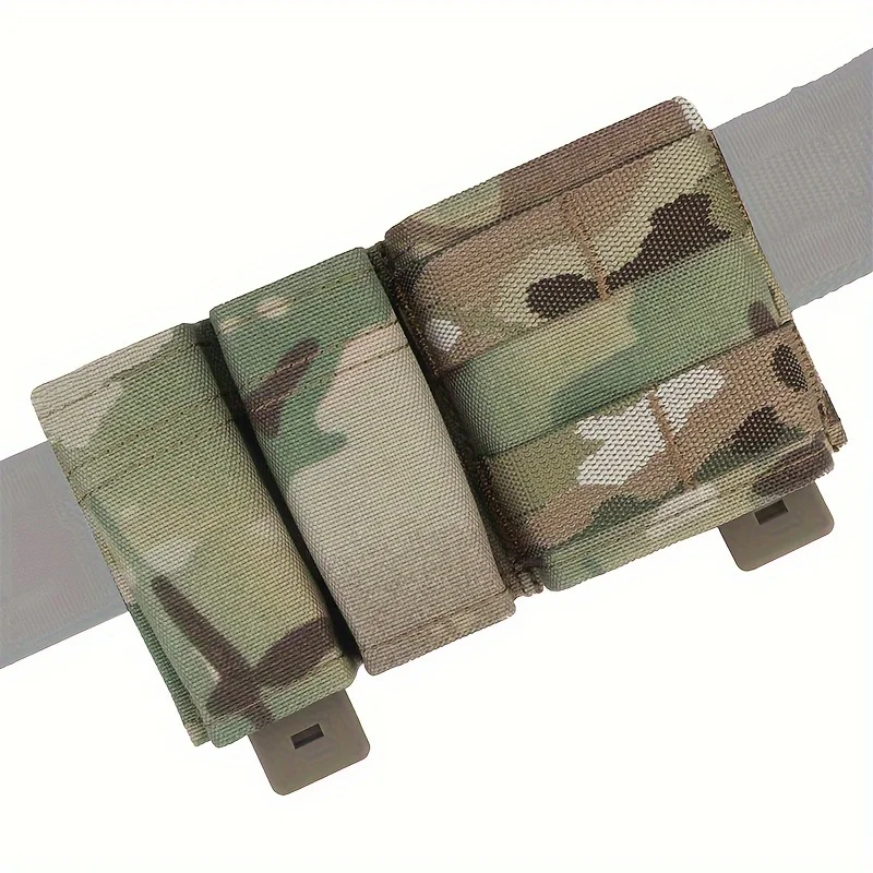 1pc Triple Magazine Bag, Multi-Purpose Molle Pouch For Outdoor Exercise And Training
1pc Triple Magazine Bag, Multi-Purpose Molle Pouch For Outdoor Exercise And Training
