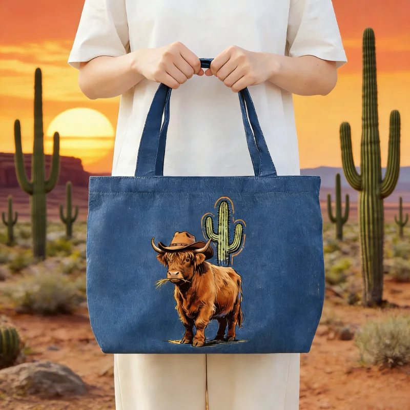 1 шт., джинсовая большая сумка с рисунком хайлендской коровы и кактуса, складная портативная холщовая сумка для студентов, поездок на работу и путешествия, хранения
1 шт., джинсовая большая сумка с рисунком хайлендской коровы и кактуса, складная портативная холщовая сумка для студентов, поездок на работу и путешествия, хранения