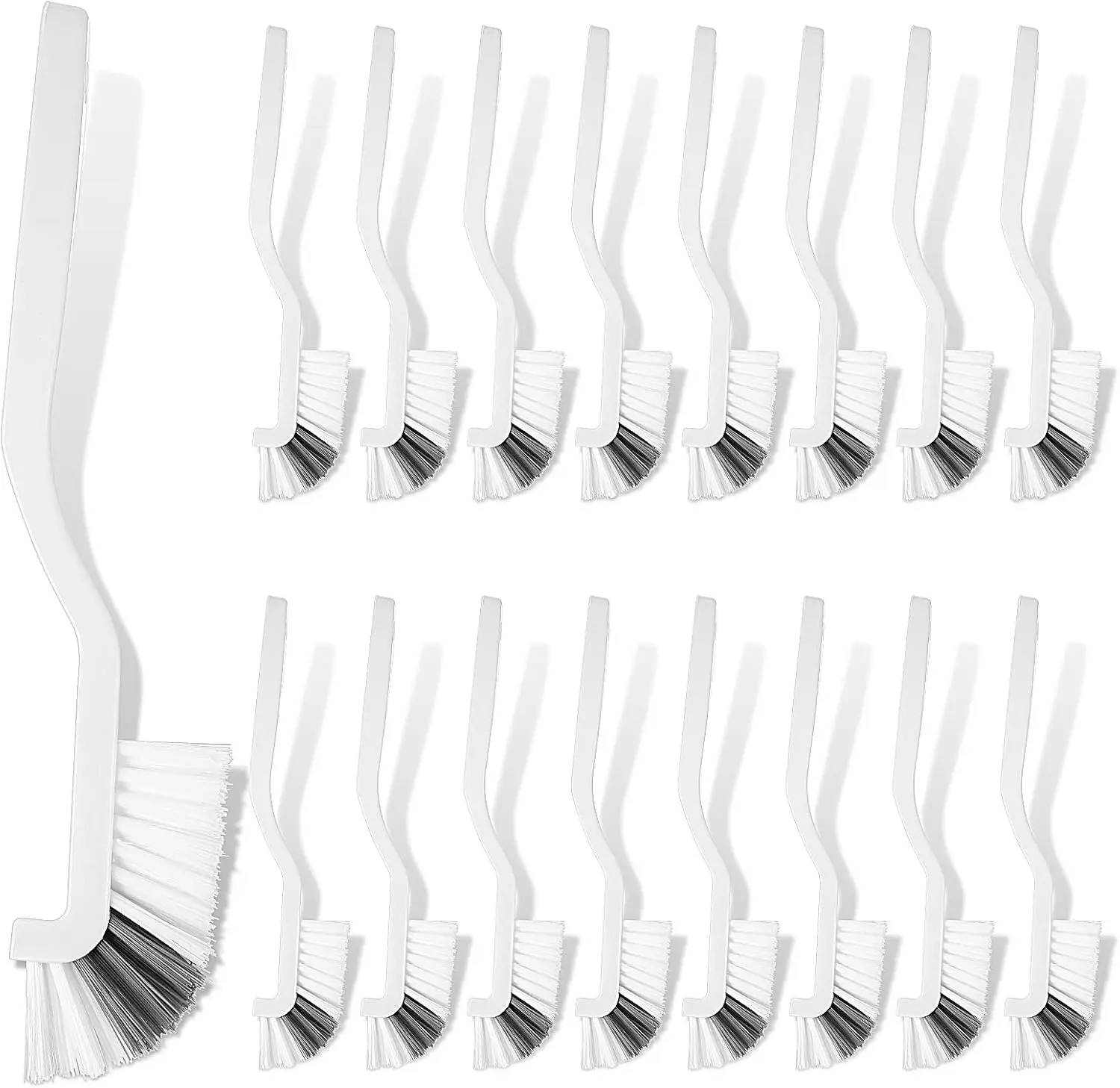 Kitchen Scrub Brush Bulk Sink Bathroom Edge Corner Cleaning Brush Right Angle Mini for Grout Household Dishwasher Tile Lines Window Track Deep Cleaning with Stiff Bristles
Kitchen Scrub Brush Bulk Sink Bathroom Edge Corner Cleaning Brush Right Angle Mini for Grout Household Dishwasher Tile Lines Window Track Deep Cleaning with Stiff Bristles