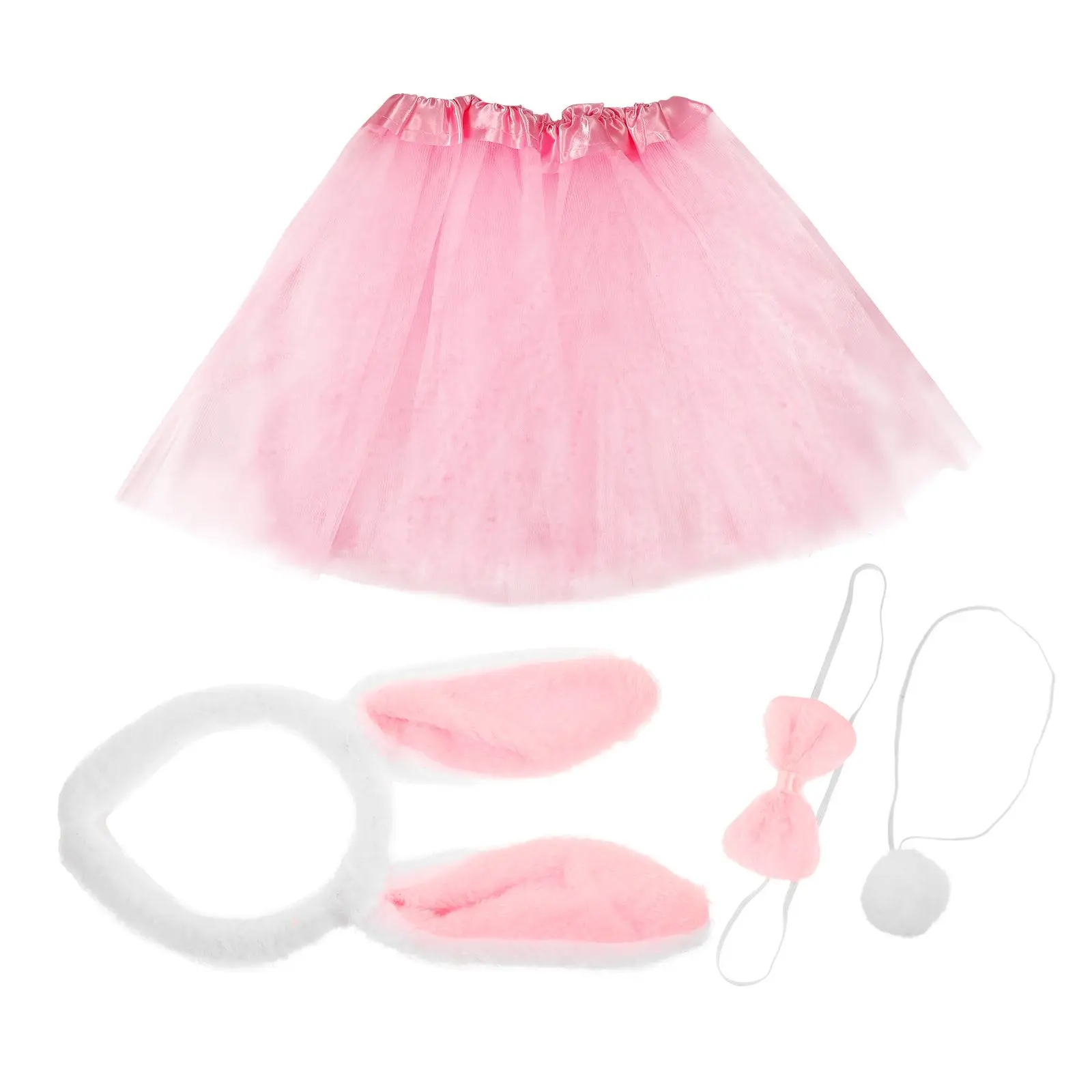 4 Pcs Inflatable Rabbit Headdress Mesh Skirt Child Tutu Toddler Girl Halloween Costume
4 Pcs Inflatable Rabbit Headdress Mesh Skirt Child Tutu Toddler Girl Halloween Costume