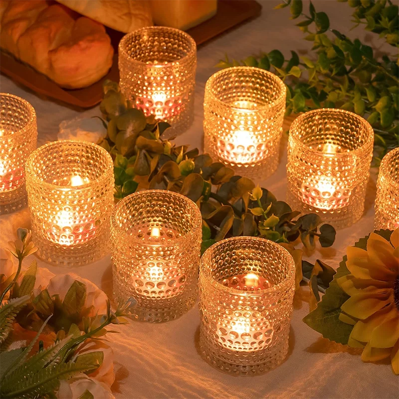 Wedding Glass Candle Holder For Table Centerpiece Decoration Mini Round Tealight Holder For Party Dinner And Festival Decoration
Wedding Glass Candle Holder For Table Centerpiece Decoration Mini Round Tealight Holder For Party Dinner And Festival Decoration