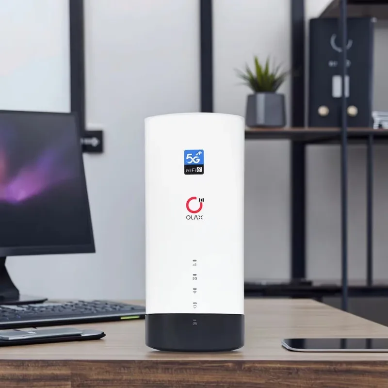 OLAX G5018 WIFI-6 Dual Frequency 5g Cpe 1800mbps Wireless Router Mobile Hotspot 5g Sim Router 5g Router Wifi
OLAX G5018 WIFI-6 Dual Frequency 5g Cpe 1800mbps Wireless Router Mobile Hotspot 5g Sim Router 5g Router Wifi