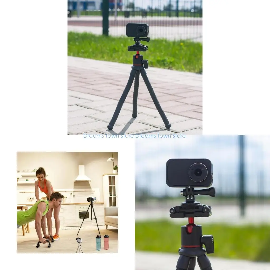 HX6A Mini Tripod for ONE Action Camera Portable Tripod Stand Black Tripod Mount
HX6A Mini Tripod for ONE Action Camera Portable Tripod Stand Black Tripod Mount