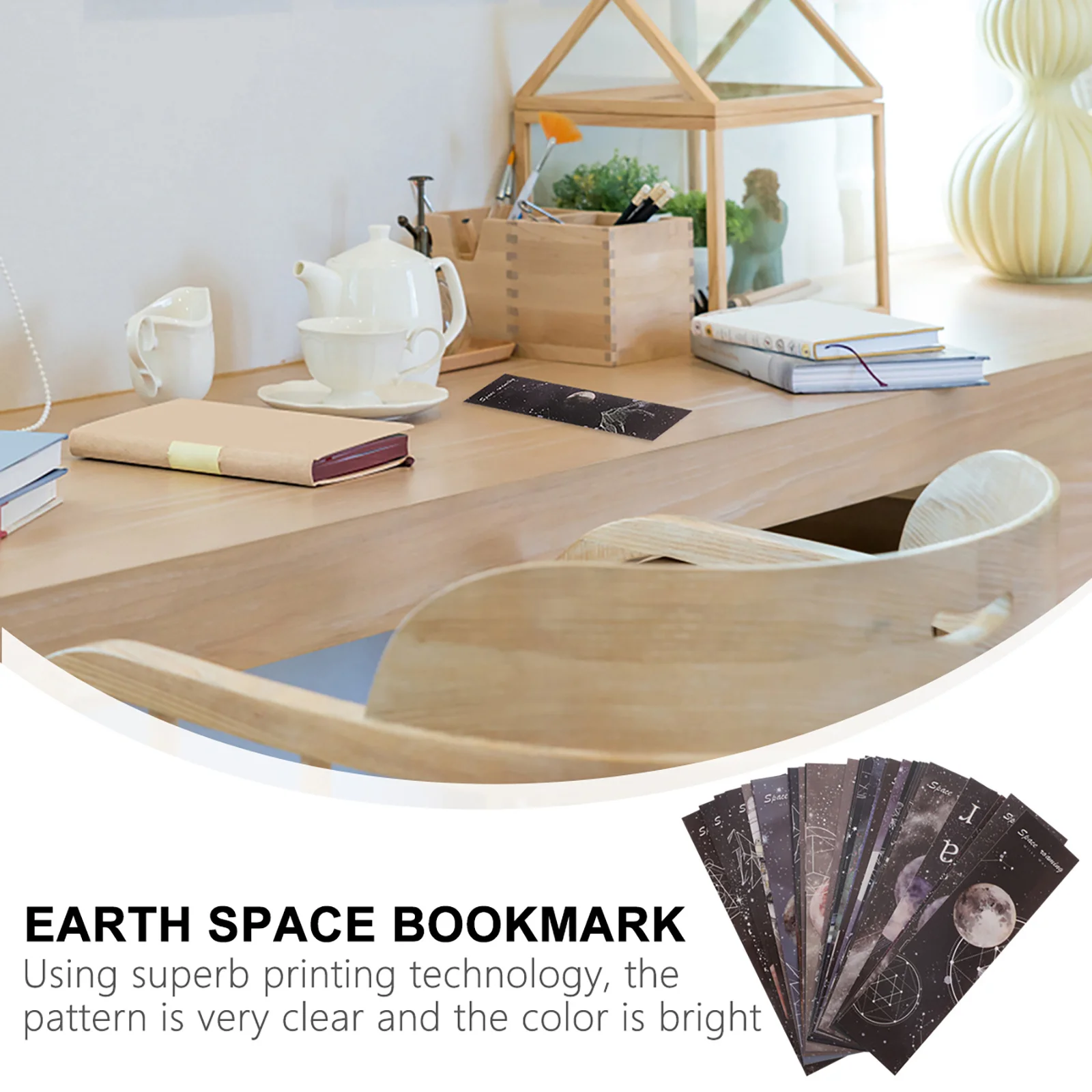 60pcs Space Theme Bookmarks Cute Planet Moon Design For Students Kids Office Supply Gift Paper Book Clip Decorative Bookmark Set
60pcs Space Theme Bookmarks Cute Planet Moon Design For Students Kids Office Supply Gift Paper Book Clip Decorative Bookmark Set