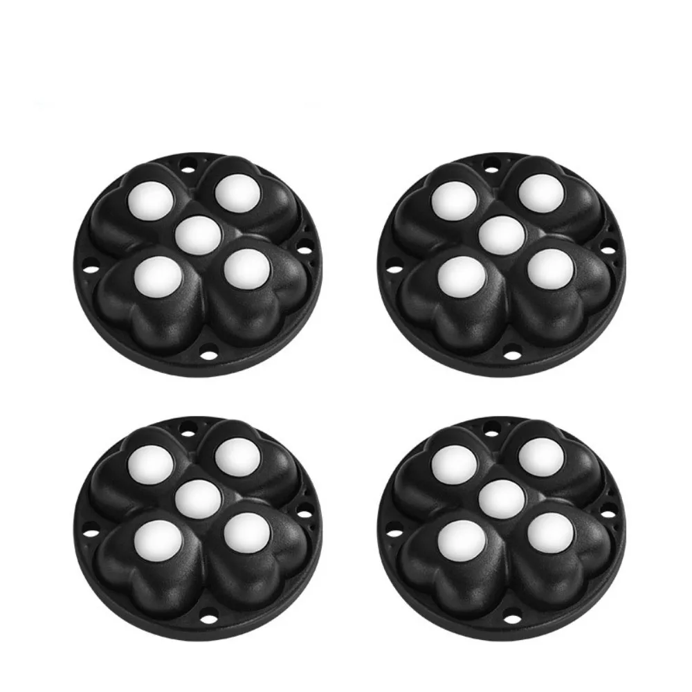 4Pcs 360°Rotatable Furniture Casters Mute Self Adhesive Storage Box Roller Moving 5-Ball Universal Pulley Furniture Accessories
4Pcs 360°Rotatable Furniture Casters Mute Self Adhesive Storage Box Roller Moving 5-Ball Universal Pulley Furniture Accessories