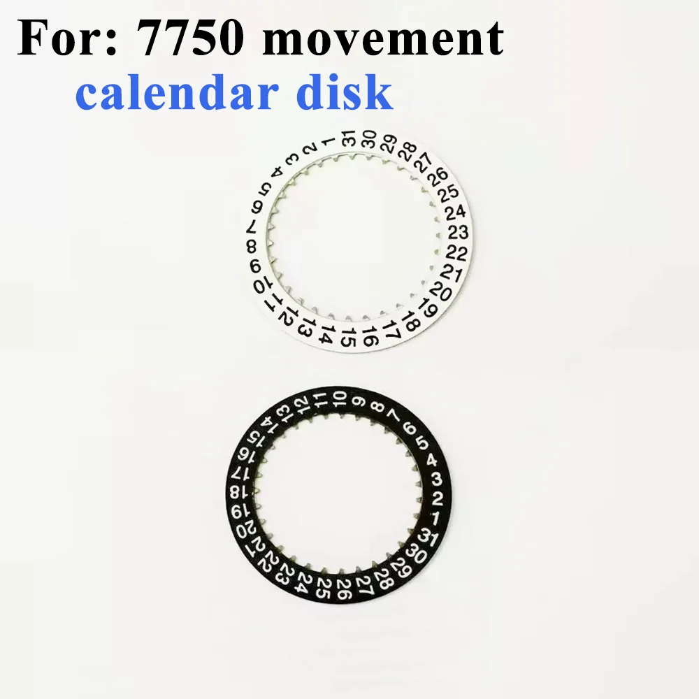 Watch Accessories Calendar Disk Suitable for ETA 7750 Movement Watch Repair Parts Calendar Disk Black/White
Watch Accessories Calendar Disk Suitable for ETA 7750 Movement Watch Repair Parts Calendar Disk Black/White