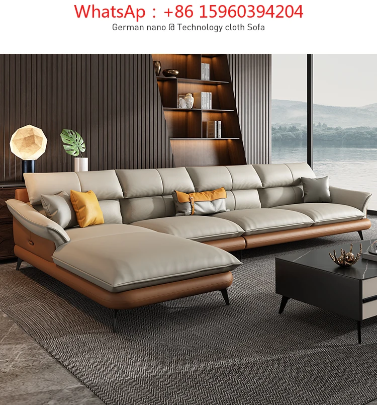 Dipu leather sofa Italian minimalist first layer leather simple modern living room Nordic Guifei leather sofa furniture
Dipu leather sofa Italian minimalist first layer leather simple modern living room Nordic Guifei leather sofa furniture