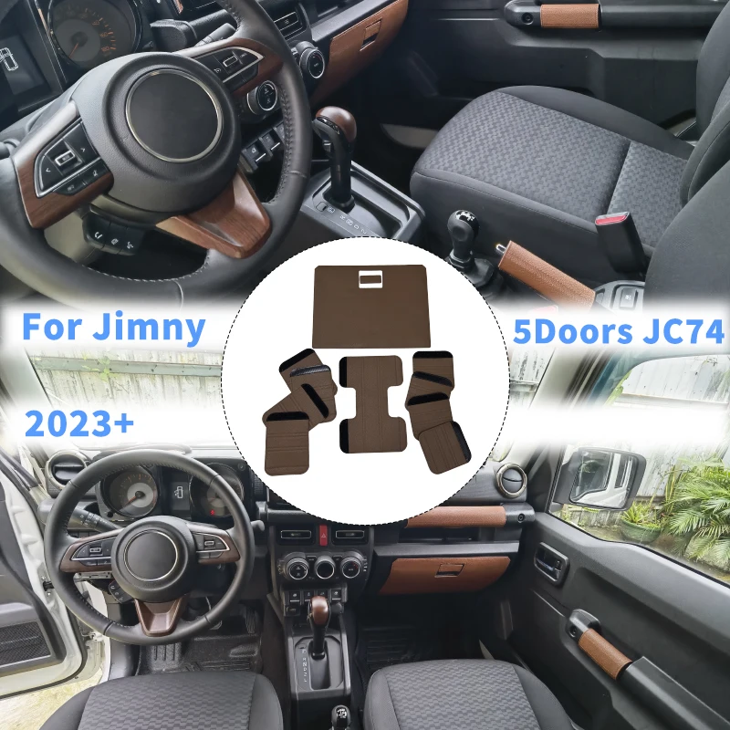 Co-Pilot Door Grab Handle Handbrake Protector Cover For Suzuki Jimny JB64 JB74 2019+ 5 Door 3 Door Car Interior Accessories Set
Co-Pilot Door Grab Handle Handbrake Protector Cover For Suzuki Jimny JB64 JB74 2019+ 5 Door 3 Door Car Interior Accessories Set