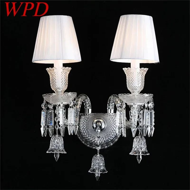WPD European Candle Crystal Wall Lamp LED Luxury Living Room Bedroom Study Room Hotel Villa Model Room Hallway Wall Light
WPD European Candle Crystal Wall Lamp LED Luxury Living Room Bedroom Study Room Hotel Villa Model Room Hallway Wall Light