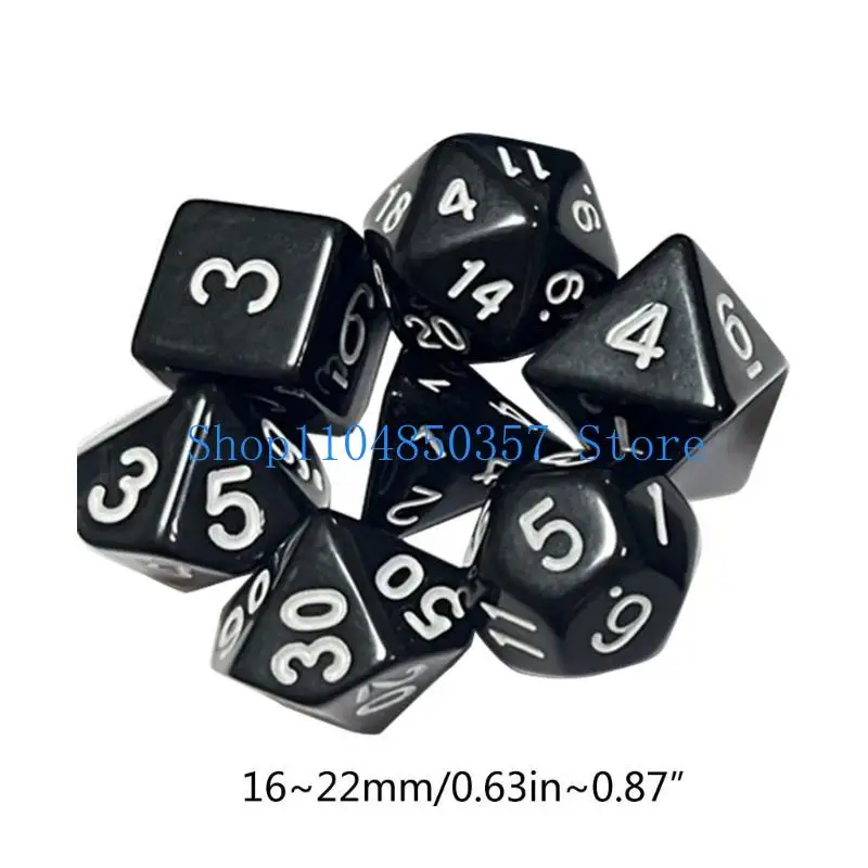 5ASD 7PEECES DND-DICE POLIEDRAL SET Transparent-D & D-DICE для D & D-Dungeons-RPG-Pathfinder-Mtg-Role Game Game 
5ASD 7PEECES DND-DICE POLIEDRAL SET Transparent-D & D-DICE для D & D-Dungeons-RPG-Pathfinder-Mtg-Role Game Game