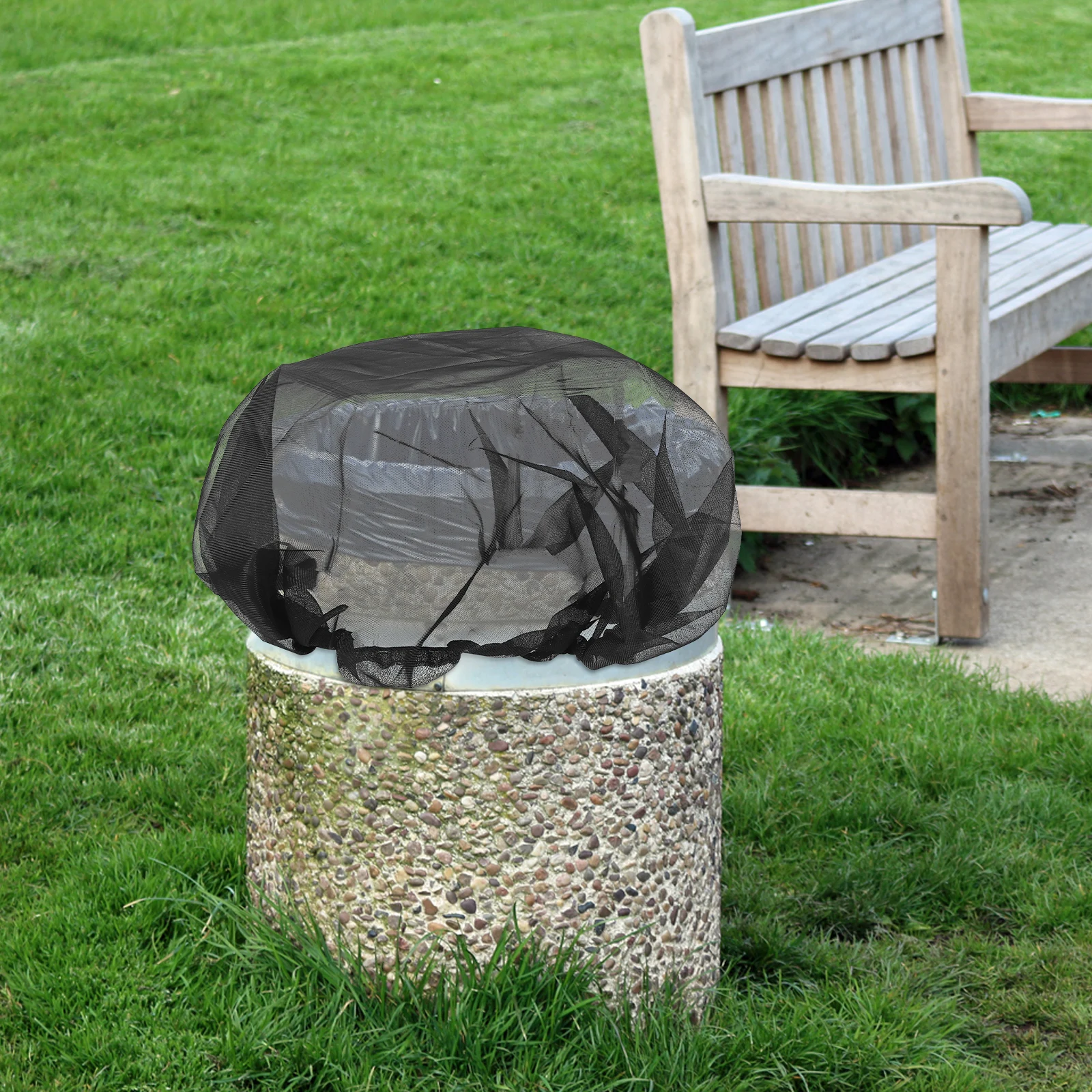 2pcs Drawstring Mesh Cover for Rain Barrel Dust Protection Leaf Prevention Outdoor Garden Water Collection Accessories
2pcs Drawstring Mesh Cover for Rain Barrel Dust Protection Leaf Prevention Outdoor Garden Water Collection Accessories