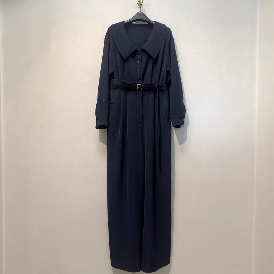 High Street Premium Elegant Office Lady Jumpsuits Straight Streetwear New Belt Rompers Japan Safari Style Slim Profile Bodysuits
High Street Premium Elegant Office Lady Jumpsuits Straight Streetwear New Belt Rompers Japan Safari Style Slim Profile Bodysuits