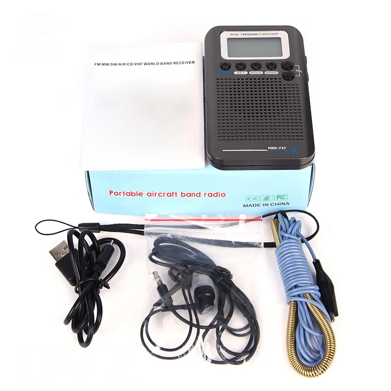 Multifunctional Full Band Radio FM/AM/SW/Air/VHF Reception Portable Radio Radio Multifunctional Full Band Accessories Convenient
Multifunctional Full Band Radio FM/AM/SW/Air/VHF Reception Portable Radio Radio Multifunctional Full Band Accessories Convenient