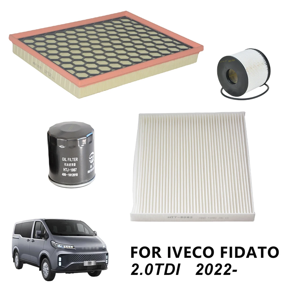 Engine Filters Set For IVECO FIDATO SAIC MAXUS New Tour V70 2.0TDI 2022- C00527752 ZT113196A Oil Air Cabin Fuel Filter Kit
Engine Filters Set For IVECO FIDATO SAIC MAXUS New Tour V70 2.0TDI 2022- C00527752 ZT113196A Oil Air Cabin Fuel Filter Kit
