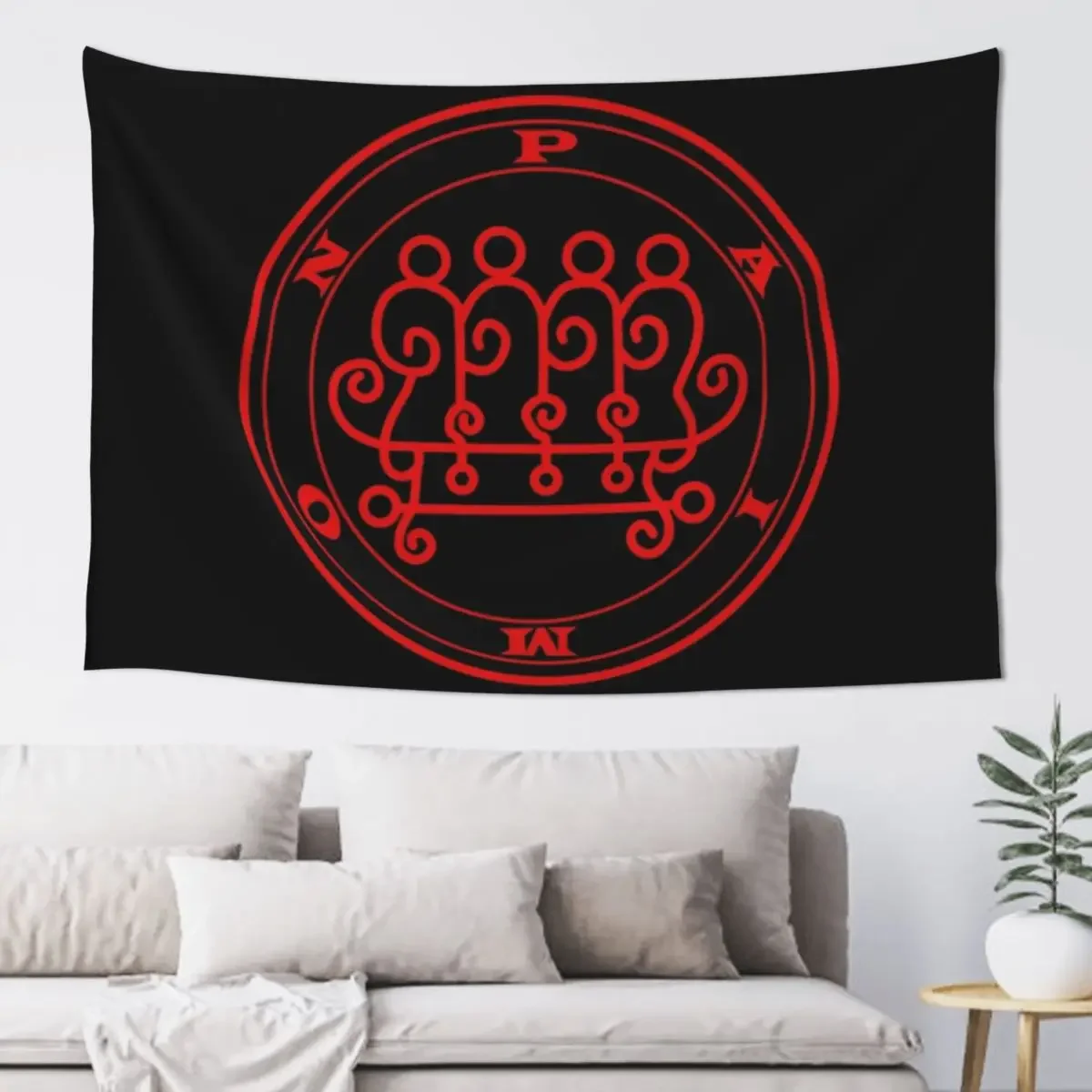 Paimon demon King red Sigil occult Magick Seal Tapestry Home Supplies Home Decorations Aesthetic Tapestry
Paimon demon King red Sigil occult Magick Seal Tapestry Home Supplies Home Decorations Aesthetic Tapestry