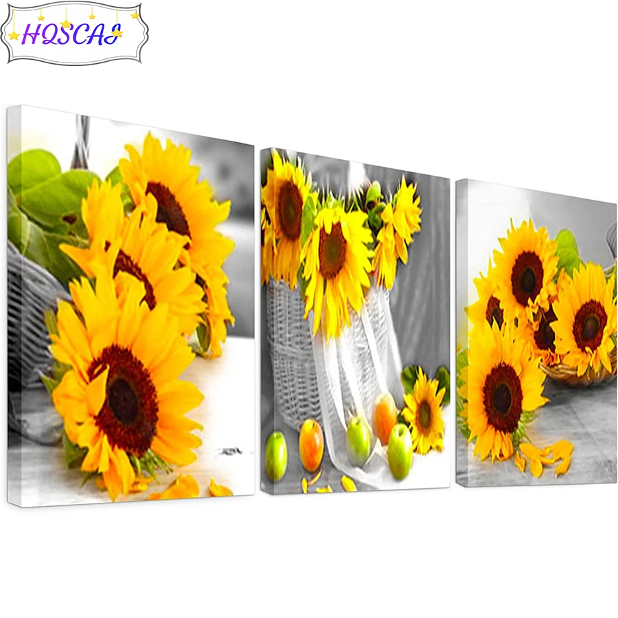 3pcs vase, still life, sunflowers Diamond Painting Cross Stitch full Square Round Diamond Embroidery Handwork Rhinestone Art
3pcs vase, still life, sunflowers Diamond Painting Cross Stitch full Square Round Diamond Embroidery Handwork Rhinestone Art