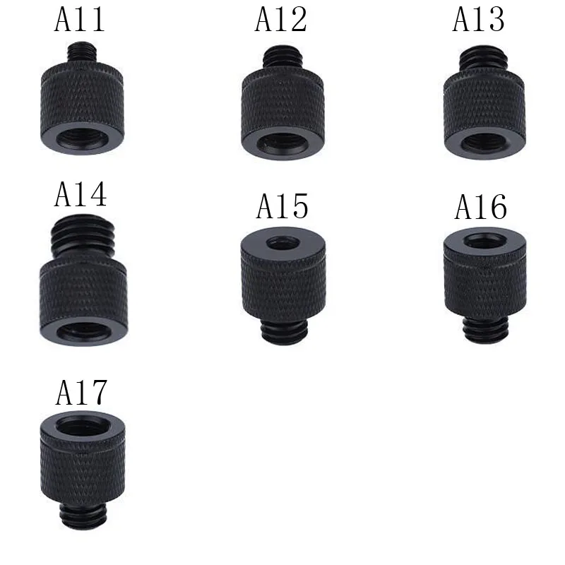 3/8 to M6M8M10M12 Screws tripod quarter turn to each other pan head to live streaming bracket base
3/8 to M6M8M10M12 Screws tripod quarter turn to each other pan head to live streaming bracket base