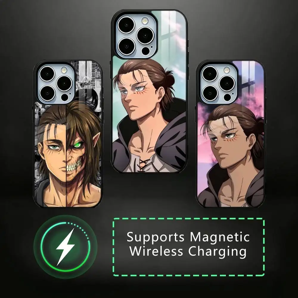 Attack on Titan Eren Yeager Phone Case For iPhone17,16,15,14,13,12,11 Plus,Pro Compatible with magnetic wireless charging
Attack on Titan Eren Yeager Phone Case For iPhone17,16,15,14,13,12,11 Plus,Pro Compatible with magnetic wireless charging