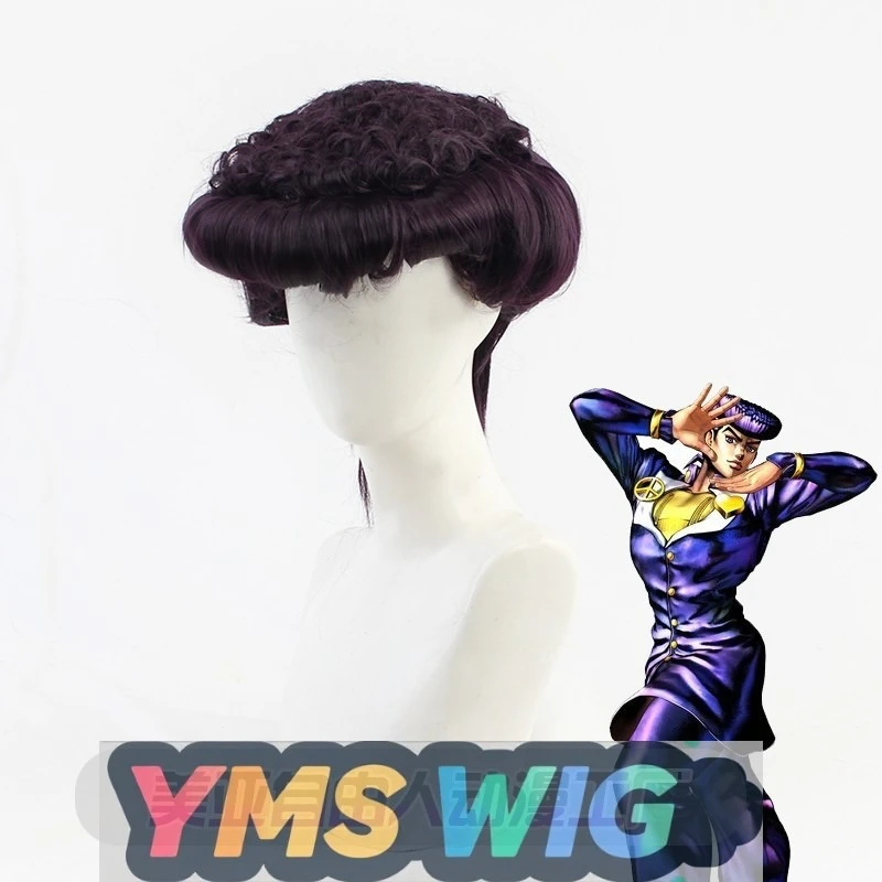 【YMS WIG】Hibito Josuke Cosplay Wig Dark Purple Style 
【YMS WIG】Hibito Josuke Cosplay Wig Dark Purple Style