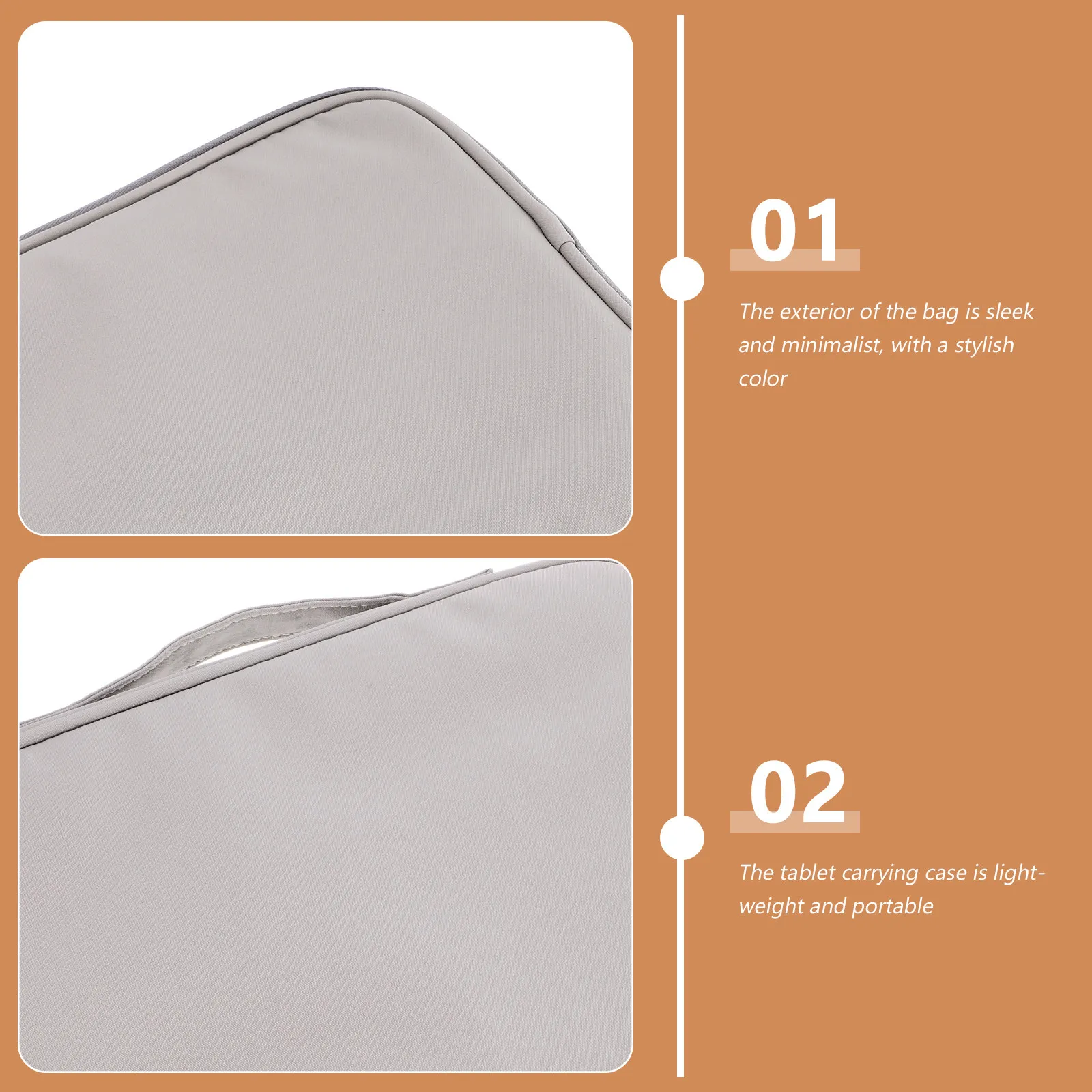 Premium Nylon Polyester Tablet Sleeve Lightweight Portable Travel Pouch for 10.2 10.5 11 12.9 Inch Tablet Bag
Premium Nylon Polyester Tablet Sleeve Lightweight Portable Travel Pouch for 10.2 10.5 11 12.9 Inch Tablet Bag
