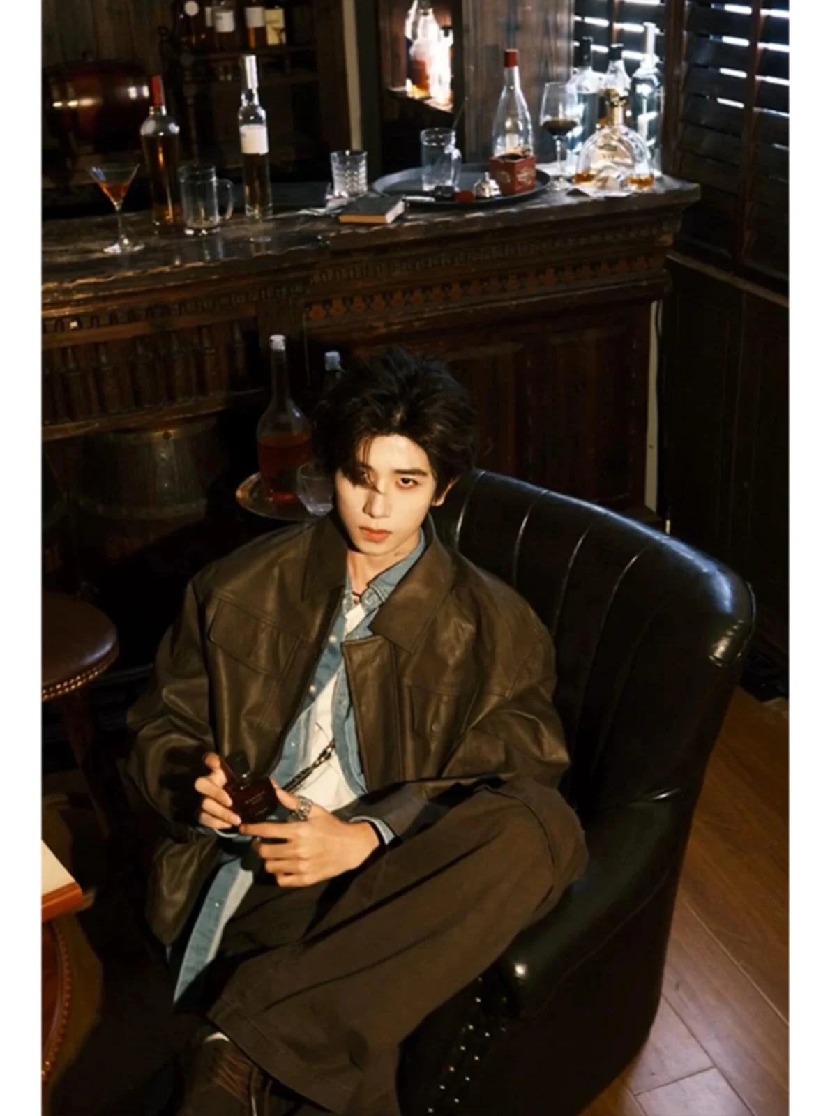Browan Leather Jaet Men's Spring Autumn Sle Cleanfit Motorcycle ort Coat American Retro Faionable Youth Polyester Fiber
Browan Leather Jaet Men's Spring Autumn Sle Cleanfit Motorcycle ort Coat American Retro Faionable Youth Polyester Fiber