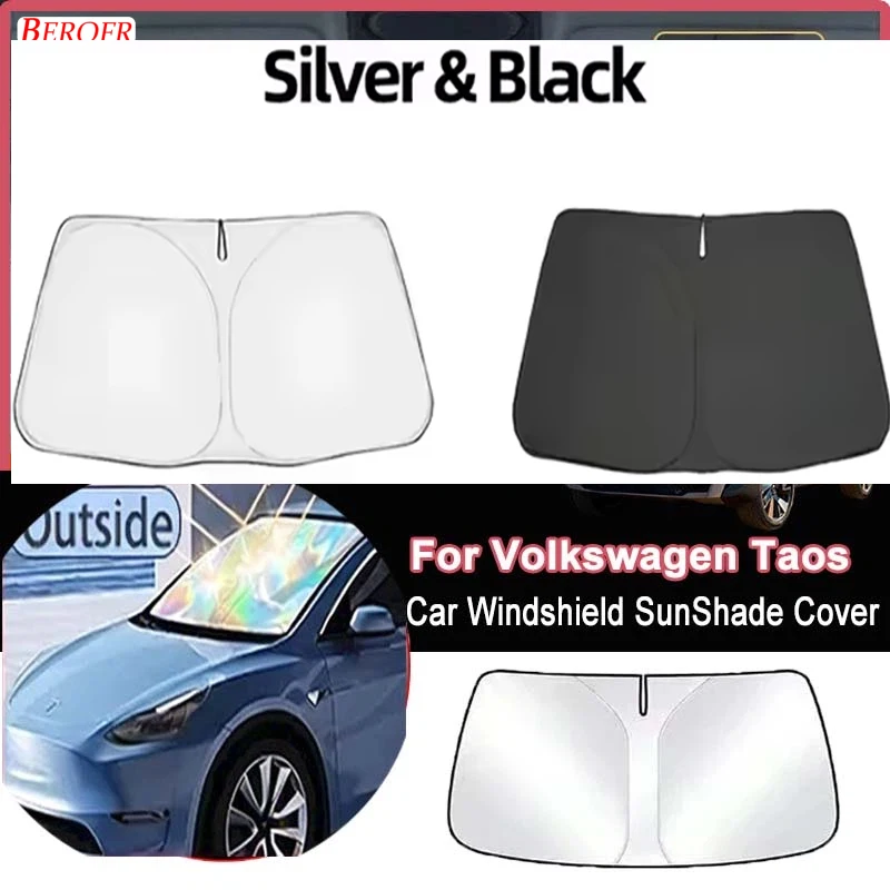For Volkswagen Taos 2021-2026 Car Windshield Sunshade Cover Front Window Sun Shade Heat Insulation Summer Auto Accessories
For Volkswagen Taos 2021-2026 Car Windshield Sunshade Cover Front Window Sun Shade Heat Insulation Summer Auto Accessories