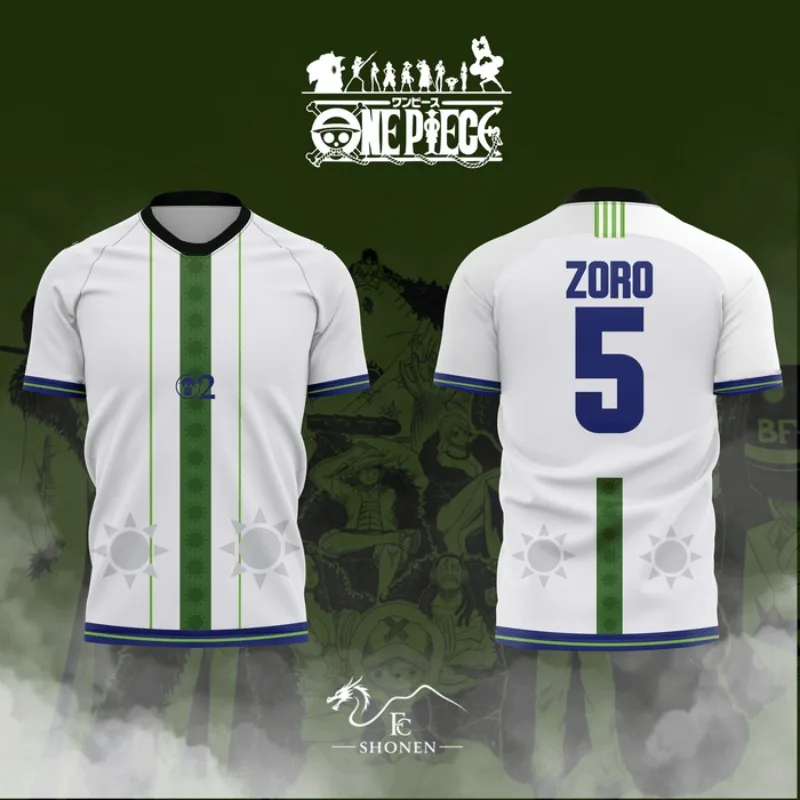 ZORO RORONAA One Piece Adult and Children's Summer Casual Fashion Anime 3D Printed Short Sleeve Gym Quick Drying Breathable Top
ZORO RORONAA One Piece Adult and Children's Summer Casual Fashion Anime 3D Printed Short Sleeve Gym Quick Drying Breathable Top