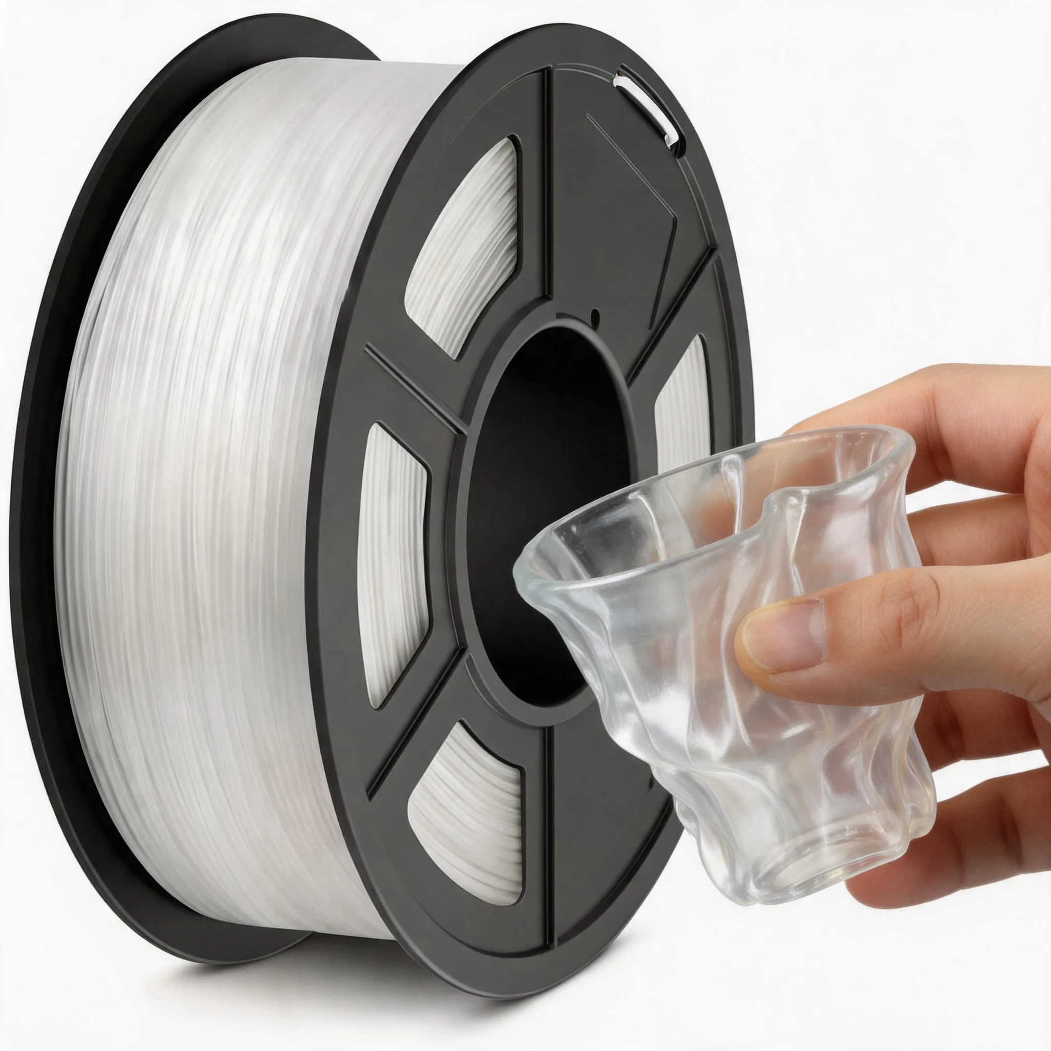 Filajoy3D TPU 95A Professional 3D Printing Filament 1.75mm Diameter High Elasticity Transparent 250g for Durable 3D Prints
Filajoy3D TPU 95A Professional 3D Printing Filament 1.75mm Diameter High Elasticity Transparent 250g for Durable 3D Prints