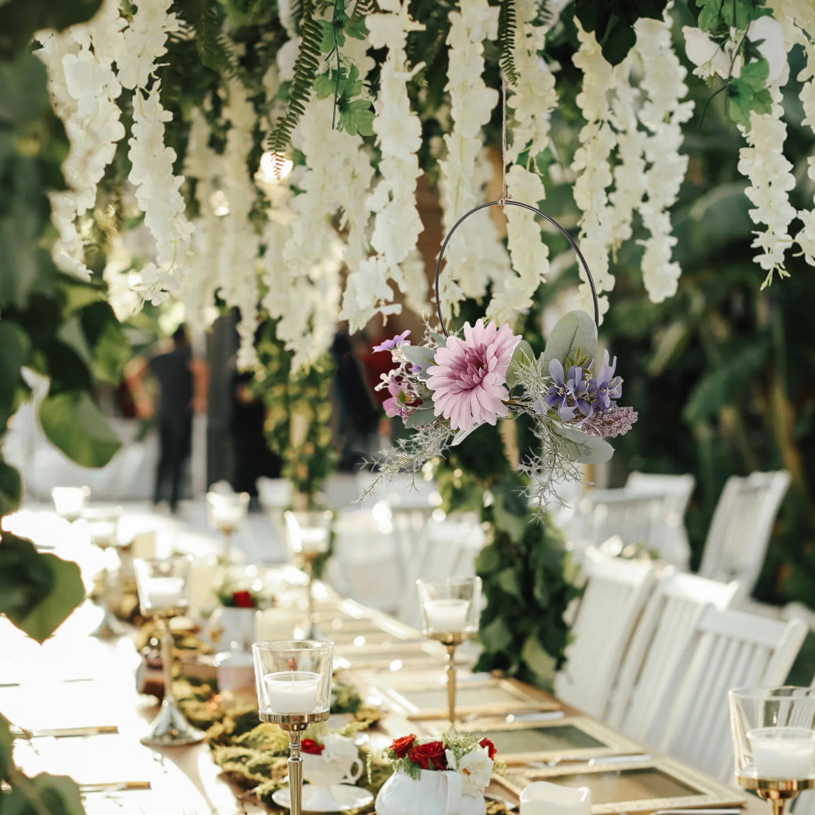 Artificial Wreath Fake Flower Garland Hanging Decoration For Door Wall Indoor Outdoor Wedding Party Garden Leaf Faux
Artificial Wreath Fake Flower Garland Hanging Decoration For Door Wall Indoor Outdoor Wedding Party Garden Leaf Faux