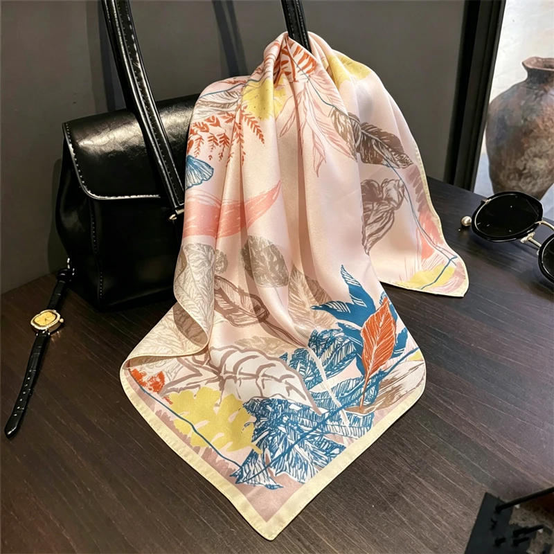 100% Mulberry Silk Square Scarf Tropical Leaf Bandana Hijab Stylish Bag Accessory Neck Wrap Nice Gift for Girlfriend Daily Use
100% Mulberry Silk Square Scarf Tropical Leaf Bandana Hijab Stylish Bag Accessory Neck Wrap Nice Gift for Girlfriend Daily Use