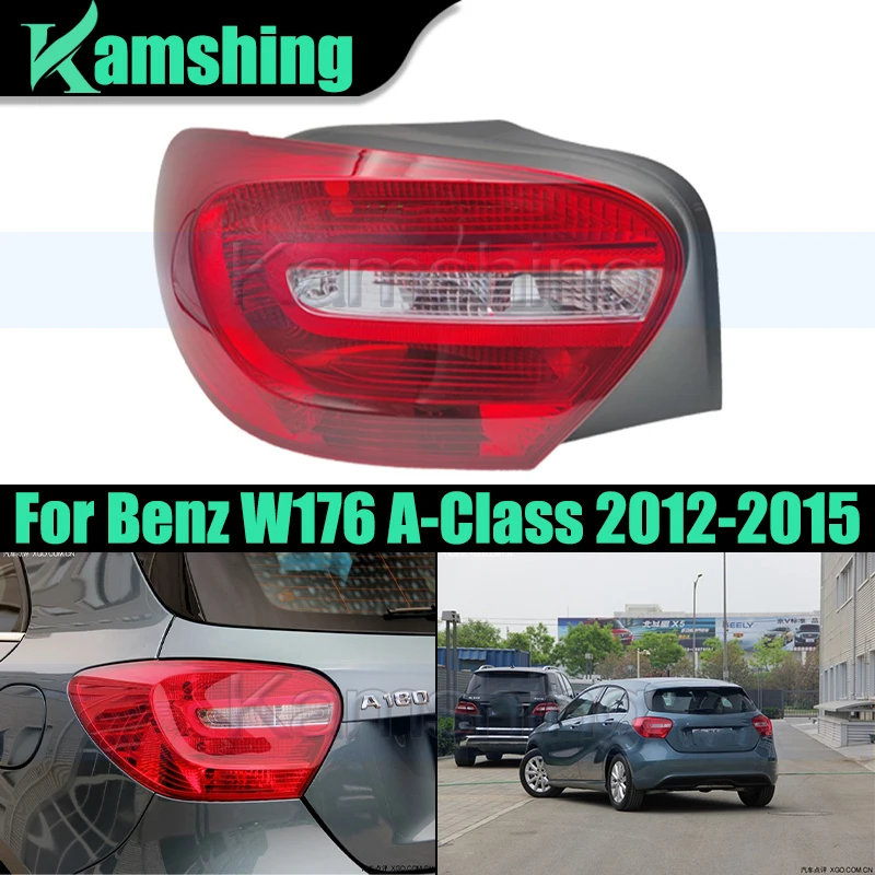 Car Rear Taillight For Benz W176 A-Class 2012-2015 Taillamp Tail Light Rear Brake Light Stop Lamp Signal Light Halogen
Car Rear Taillight For Benz W176 A-Class 2012-2015 Taillamp Tail Light Rear Brake Light Stop Lamp Signal Light Halogen