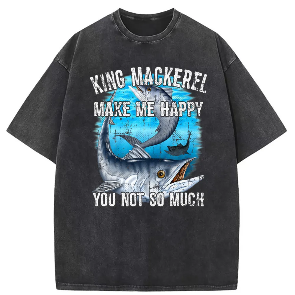 Tshirts Men King Mackerel Make Me Happy Summer/Fall Funny Simple Style Long Sleeve T-shirts Man Sweatshirts Geek Sportswears
Tshirts Men King Mackerel Make Me Happy Summer/Fall Funny Simple Style Long Sleeve T-shirts Man Sweatshirts Geek Sportswears