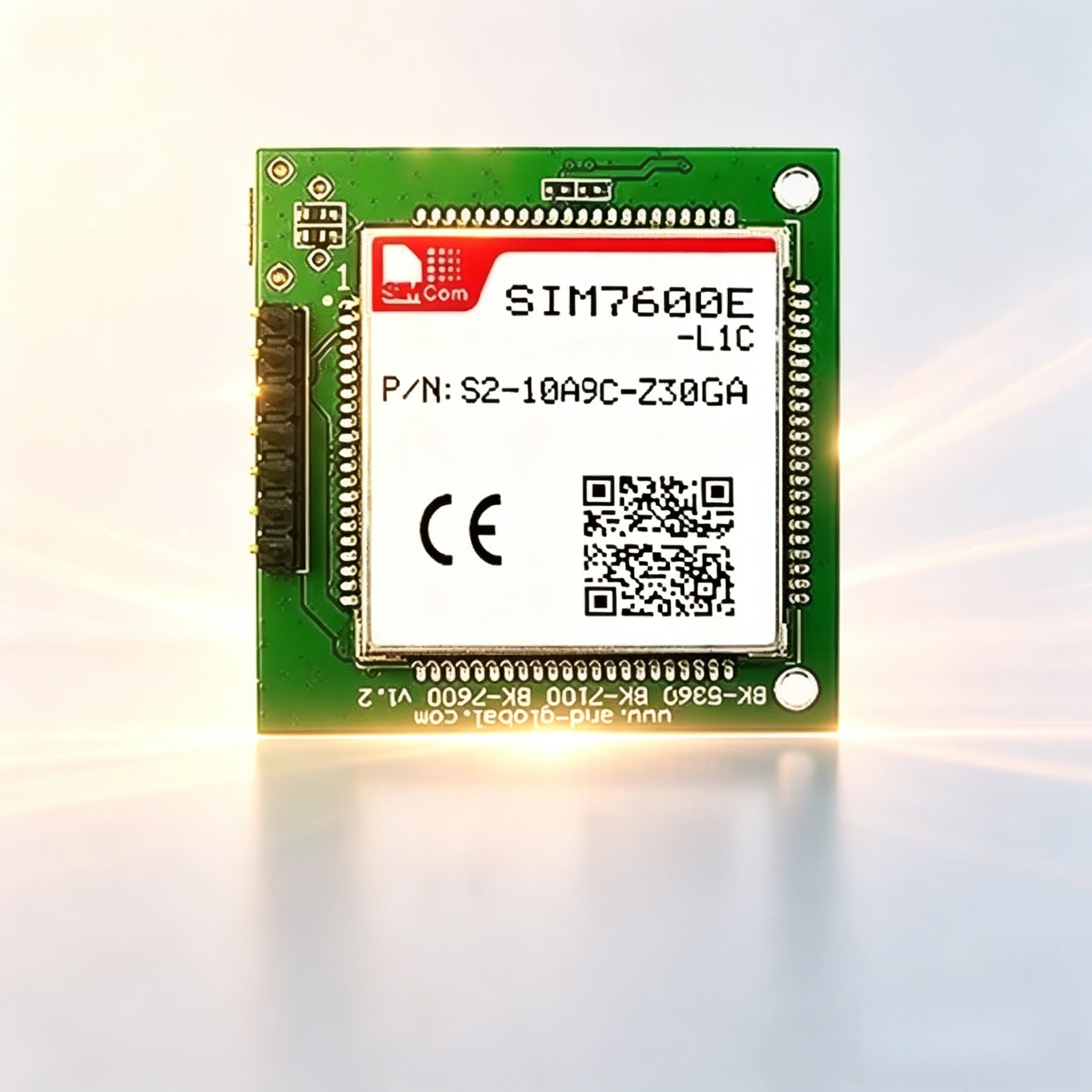 Original 4G LTE CAT1 SIM7600E-L1C Breakout Board Single Piece High-Speed Cellular Communication Core Board
Original 4G LTE CAT1 SIM7600E-L1C Breakout Board Single Piece High-Speed Cellular Communication Core Board