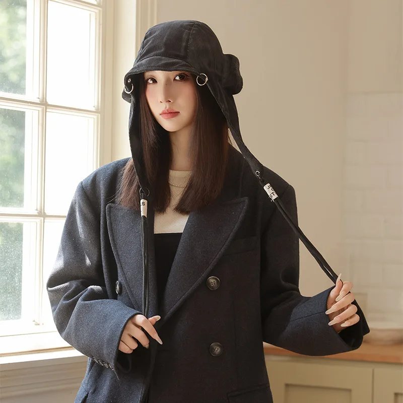 Head Wrap Hat Face Slimming Autumn Winter New Ear Protection Post Apocalyptic Double Ring Beanie Women's Casual Versatile
Head Wrap Hat Face Slimming Autumn Winter New Ear Protection Post Apocalyptic Double Ring Beanie Women's Casual Versatile