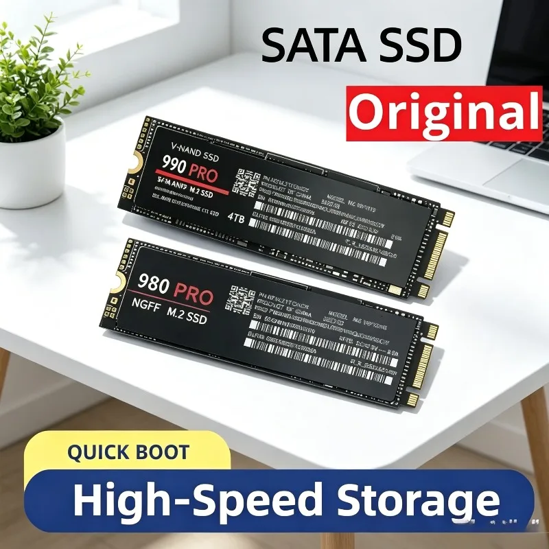 【Brand+】SSD 980Pro 990Pro Internal Solid State Drive M.2 NGFF PCIe 4.0 for Laptop Desktop PC High Speed Up to 7400MB/s
【Brand+】SSD 980Pro 990Pro Internal Solid State Drive M.2 NGFF PCIe 4.0 for Laptop Desktop PC High Speed Up to 7400MB/s