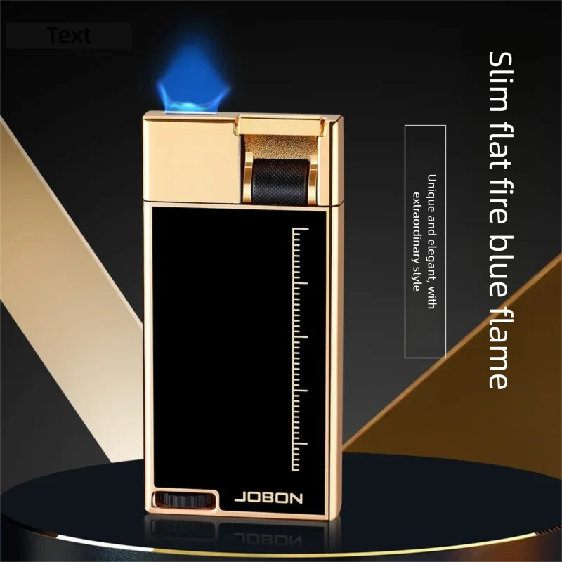 New ultra-thin cigarette lighter with transparent window, high-end flat flame windproof lighter
New ultra-thin cigarette lighter with transparent window, high-end flat flame windproof lighter