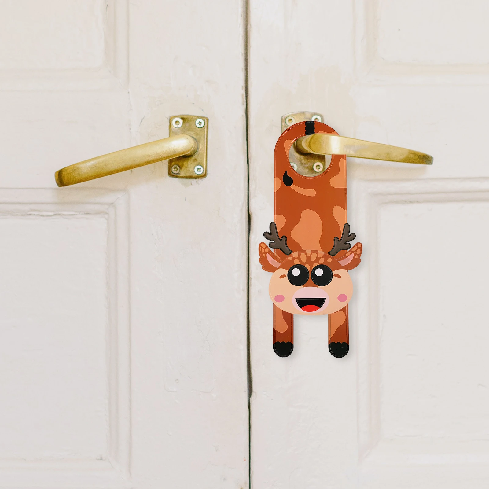 2Pcs Adorable Animal Door Hanging Signs Reindeer Style DIY Knob Pendants for Kids Handmade Craft Project Sturdy Paper Material
2Pcs Adorable Animal Door Hanging Signs Reindeer Style DIY Knob Pendants for Kids Handmade Craft Project Sturdy Paper Material