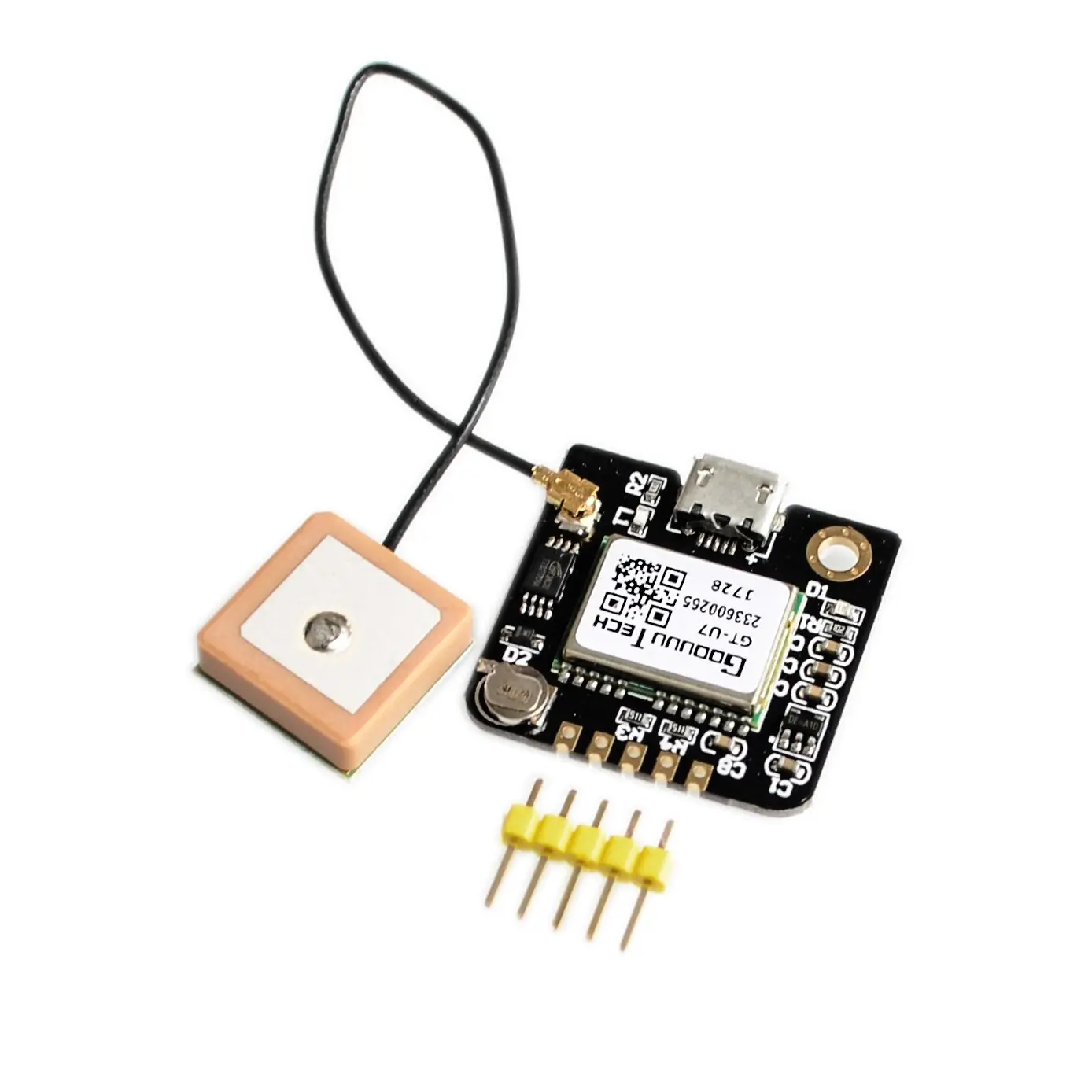 GT-U7 GPS-модуль навигационного спутникового позиционирования, совместимый с NEO-6M 51, однокристальный микрокомпьютер STM32 для Arduino
GT-U7 GPS-модуль навигационного спутникового позиционирования, совместимый с NEO-6M 51, однокристальный микрокомпьютер STM32 для Arduino