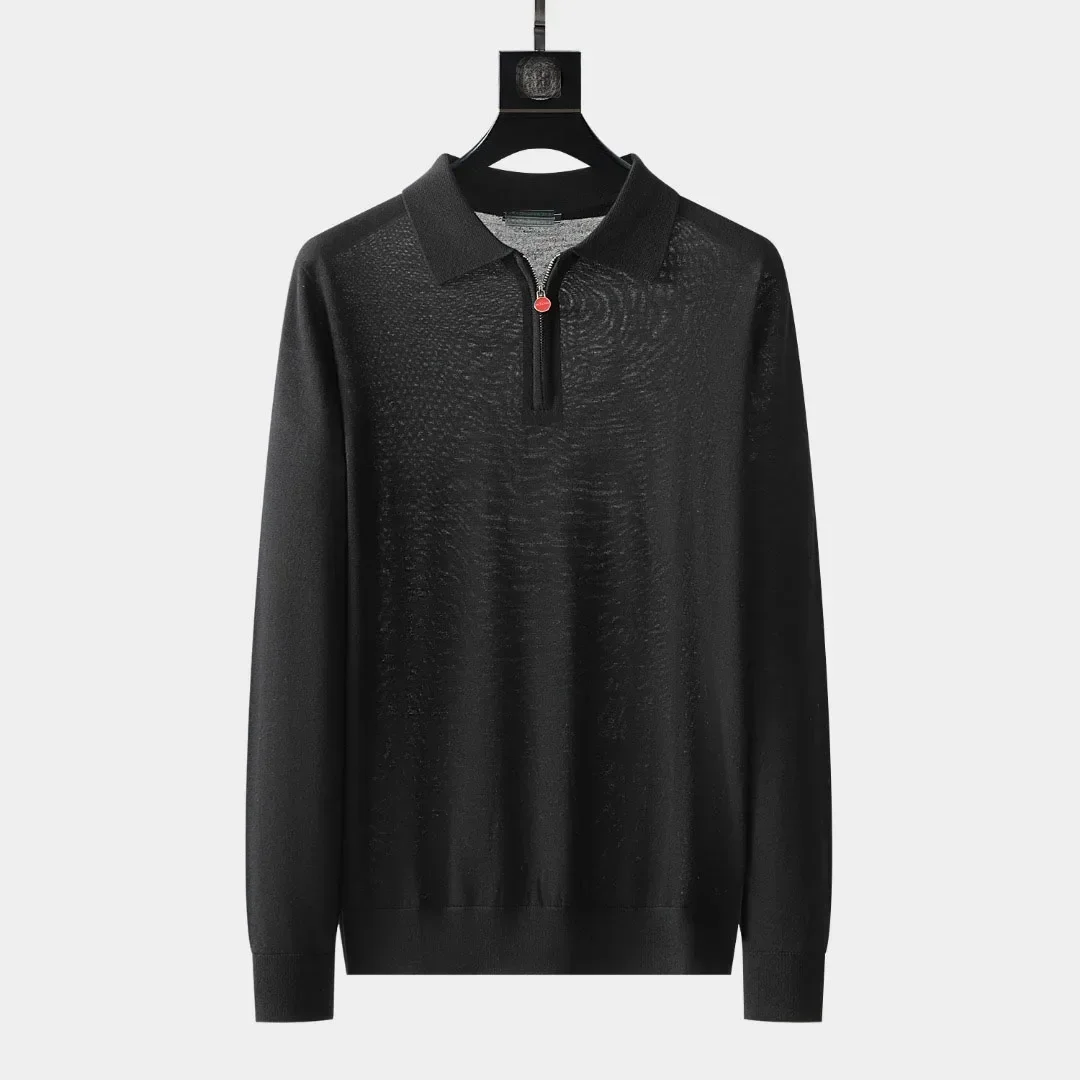 SIJITONGDA 2025 men's boutique autumn and winter new wool knitted lapel casual long sleeved polo shirt M-XXL
SIJITONGDA 2025 men's boutique autumn and winter new wool knitted lapel casual long sleeved polo shirt M-XXL