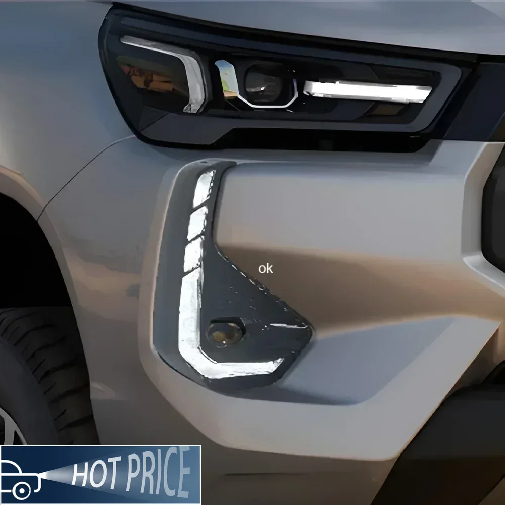 Для Toyota Hilux Revo 2024-2025 обновление переднего бампера светодиодные динамические дневные ходовые огни автомобильные фонари в сборе аксессуары для инструментов
Для Toyota Hilux Revo 2024-2025 обновление переднего бампера светодиодные динамические дневные ходовые огни автомобильные фонари в сборе аксессуары для инструментов