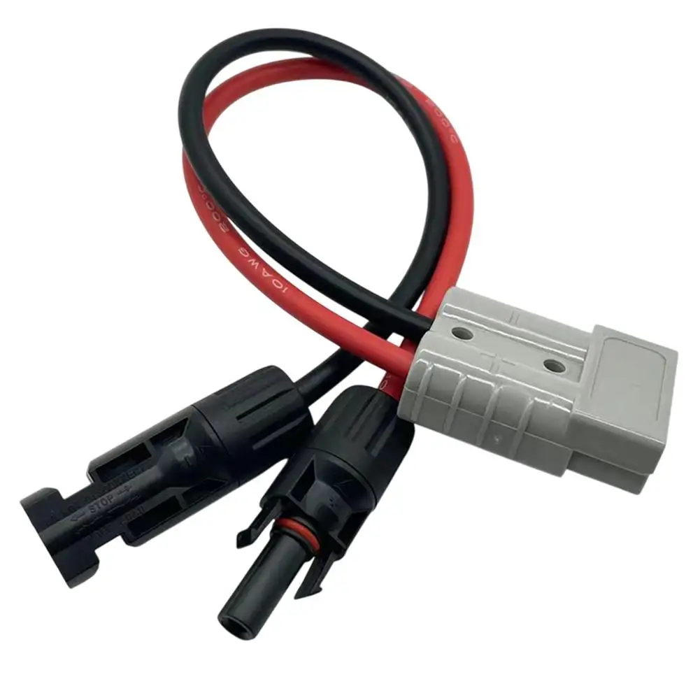 Innovative Design Ruggedly Built 50A For Anderson to Solar Connection Cord Suitable for All Weather Conditions
Innovative Design Ruggedly Built 50A For Anderson to Solar Connection Cord Suitable for All Weather Conditions