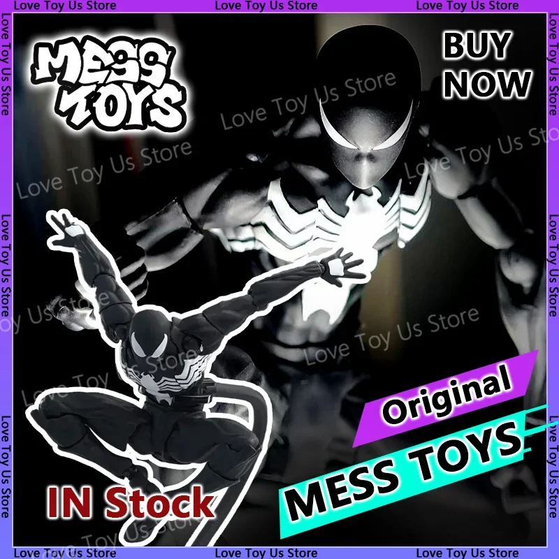 In Stock: Mess Toys Spider-Man Symbiote Suit & Scarlet Spider Anime Action Figures - Collectible Gift Set
In Stock: Mess Toys Spider-Man Symbiote Suit & Scarlet Spider Anime Action Figures - Collectible Gift Set