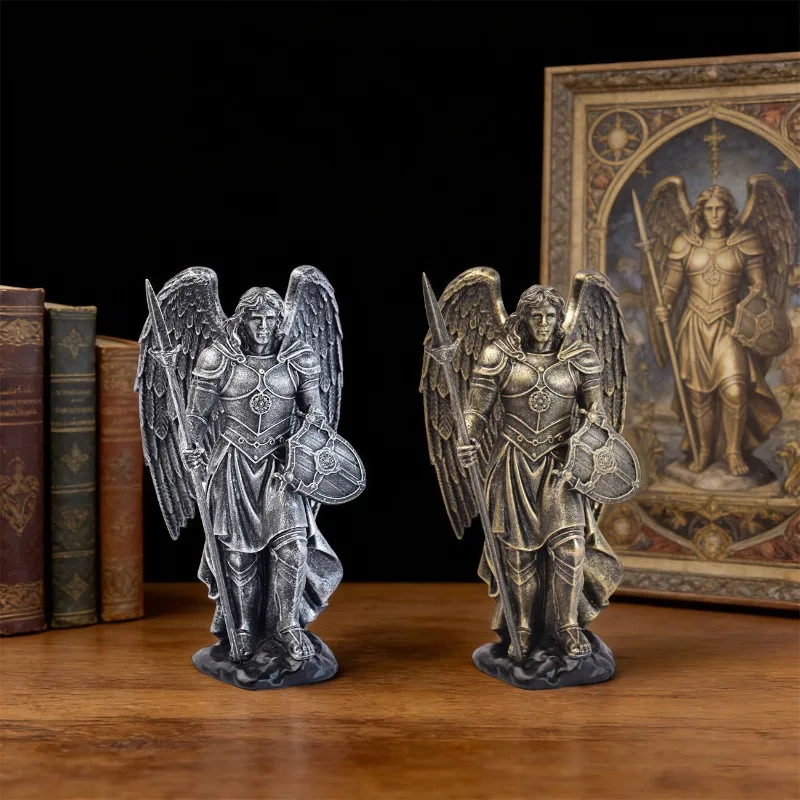 Vintage Angel Armor Warrior Decoration Shield Warrior Statue Home Room Desktop, Home Office Sculpture Living Room Decoration
Vintage Angel Armor Warrior Decoration Shield Warrior Statue Home Room Desktop, Home Office Sculpture Living Room Decoration
