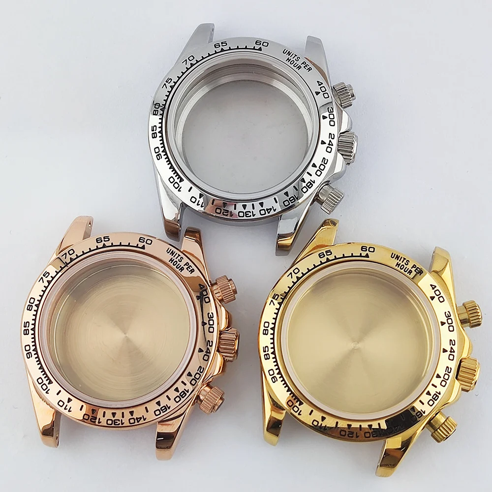 39mm Case VK63 Case Luxury Men's Watch Case Sapphire Glass Stainless Steel Waterproof Case Fits 29mm Dial Case
39mm Case VK63 Case Luxury Men's Watch Case Sapphire Glass Stainless Steel Waterproof Case Fits 29mm Dial Case