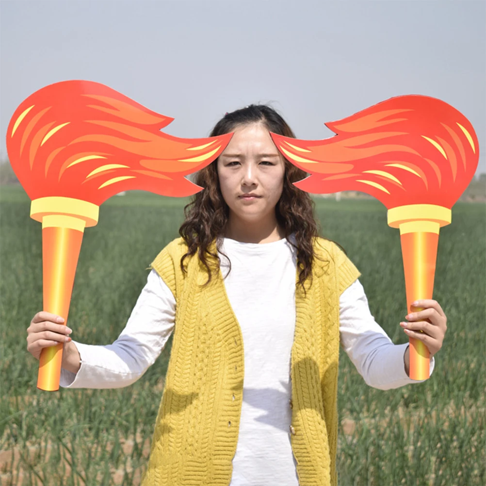 2pcs Torch Props 25 33CM 20 26CM H held Creative Realistic Lightweight Kindergarten Sports Meeting Outdoor Camping Bonfire Party
2pcs Torch Props 25 33CM 20 26CM H held Creative Realistic Lightweight Kindergarten Sports Meeting Outdoor Camping Bonfire Party