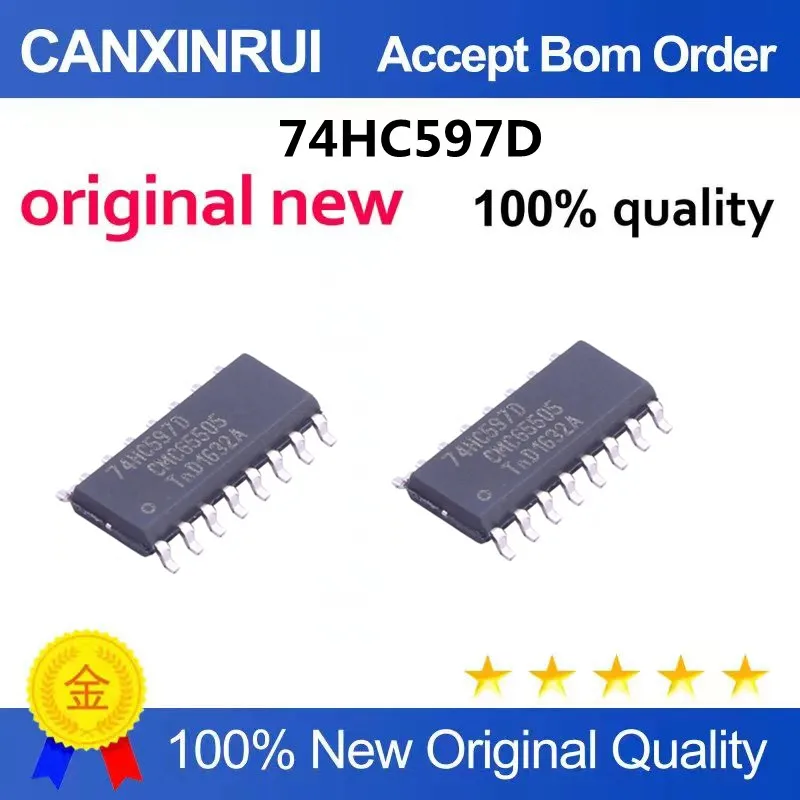 Original Patch 74HC597D 74HC597 SOP-16 Logic Chip New Original Large quantity and good price
Original Patch 74HC597D 74HC597 SOP-16 Logic Chip New Original Large quantity and good price