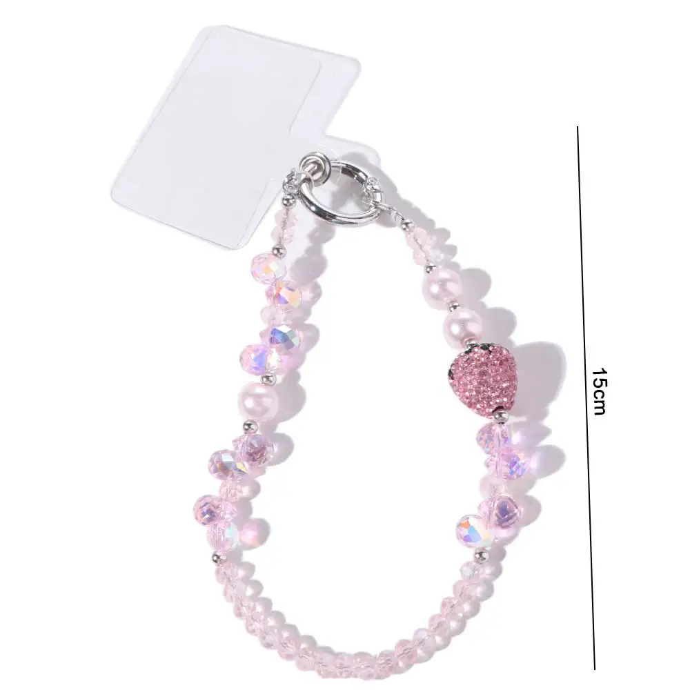 With Clip Strawberry Crystal Pendant Short Anti-lost Bling Strawberry Phone Chain Light Luxury Style Bag Charms
With Clip Strawberry Crystal Pendant Short Anti-lost Bling Strawberry Phone Chain Light Luxury Style Bag Charms