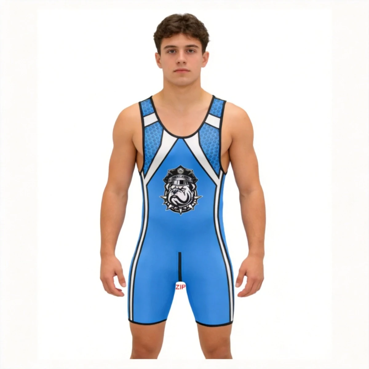 New Men's Wrestling Singlet Suit Sexy Crotch Zipper Trainning Powerlifting Sleeveless Clothing Gym Fitness Boxing Sportwears
New Men's Wrestling Singlet Suit Sexy Crotch Zipper Trainning Powerlifting Sleeveless Clothing Gym Fitness Boxing Sportwears