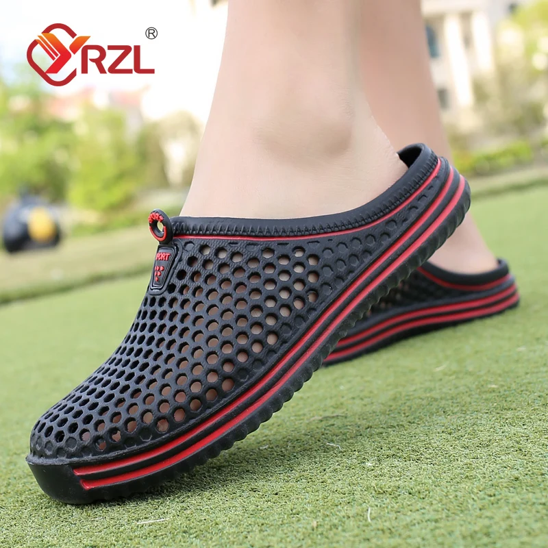 YRZL/мужские сандалии, шлепанцы, нескользящие тапочки, легкая дышащая летняя обувь для мужчин и женщин, уличные сандалии размера 36-45
YRZL/мужские сандалии, шлепанцы, нескользящие тапочки, легкая дышащая летняя обувь для мужчин и женщин, уличные сандалии размера 36-45